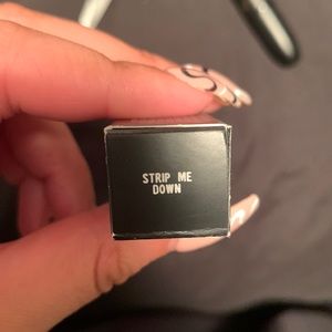 Mac brand new lipstick - strip me down